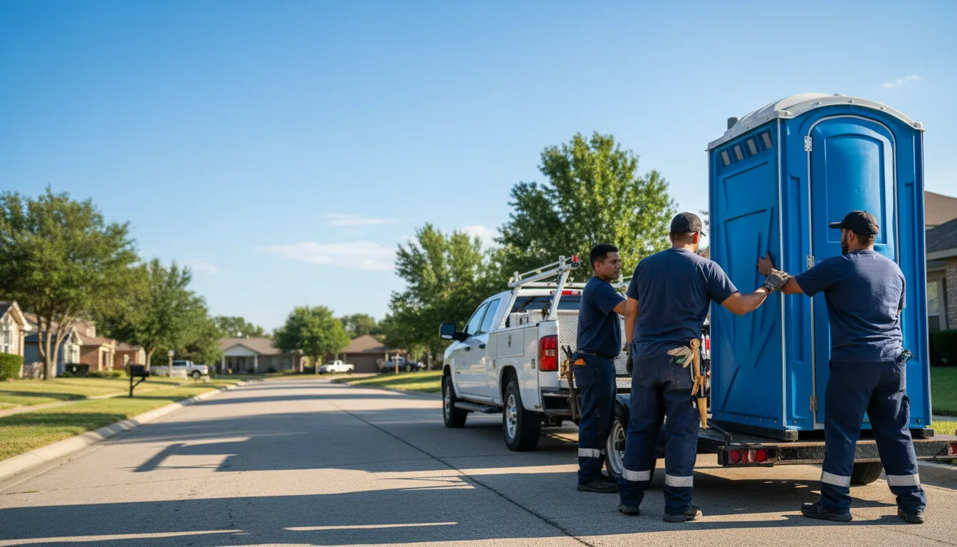 Portable Toilet Rental in Levasy, MO near me